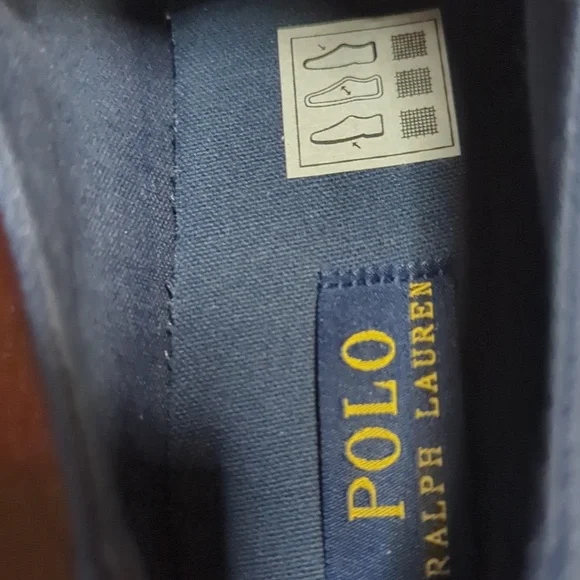 Polo Ralph Lauren Slater Canvas Low-Top Sneakers Junior Size 6.5 NWOT MSRP$69.95 - Picture 7 of 7